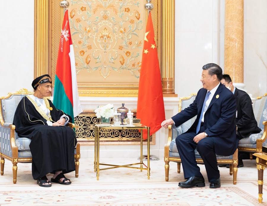 Си Цзиньпин провел встречу с вице-премьером Омана