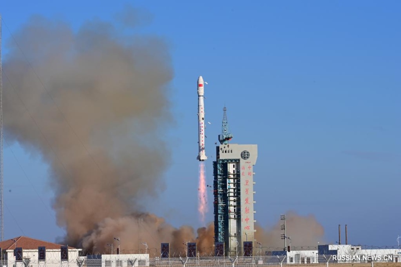 В Китае успешно запустили два экспериментальных спутника