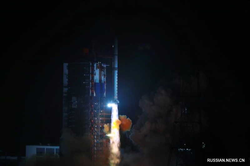 Китай успешно запустил спутник дистанционного зондирования