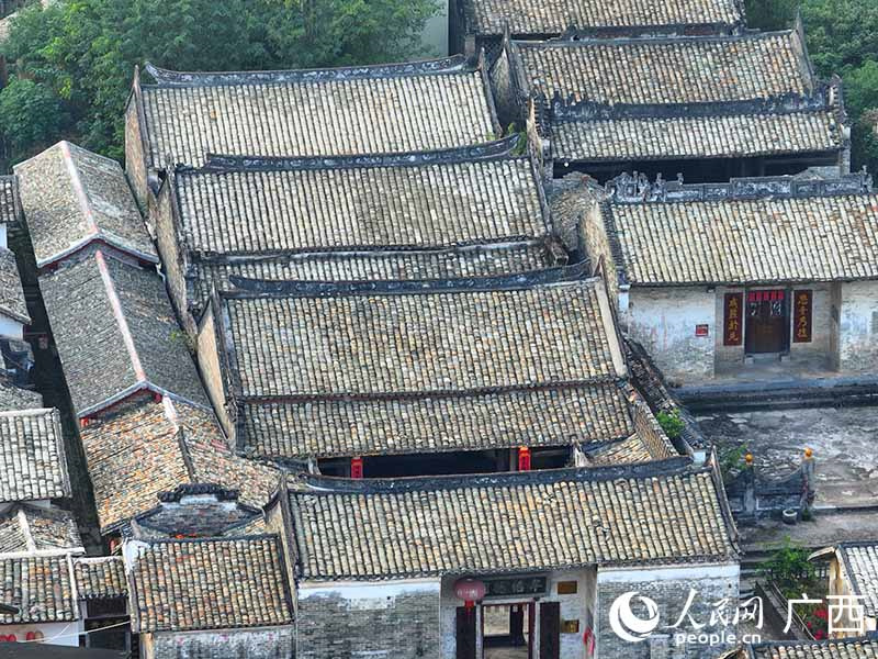 Традиционные постройки города Юйлинь Гуанси-Чжуанского автономного района
