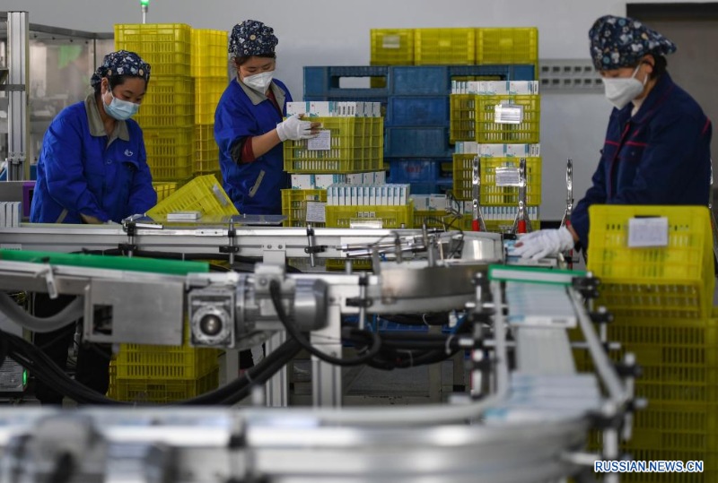 Китайские фармацевтические предприятия полным ходом наращивают производство