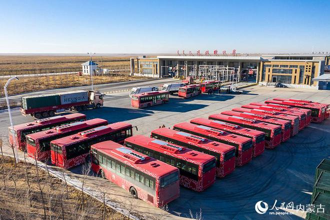 Китай экспортирует 224 автобуса в Монголию