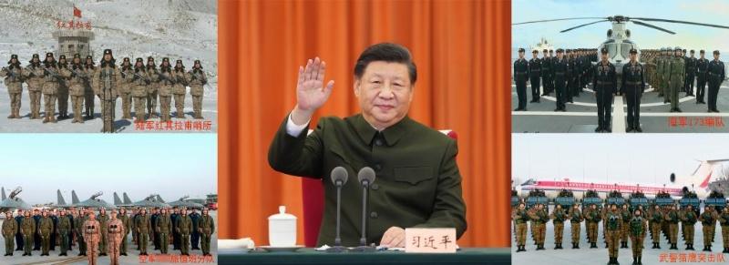 Си Цзиньпин проинспектировал боеготовность вооруженных сил Китая