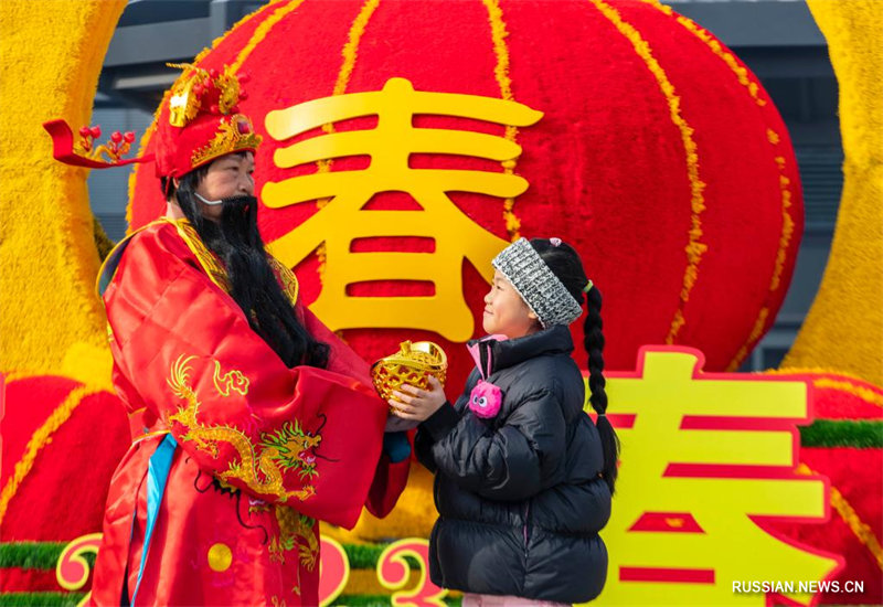 В 5-й день первого месяца по сельскохозяйственному календарю китайцы привлекают богатство