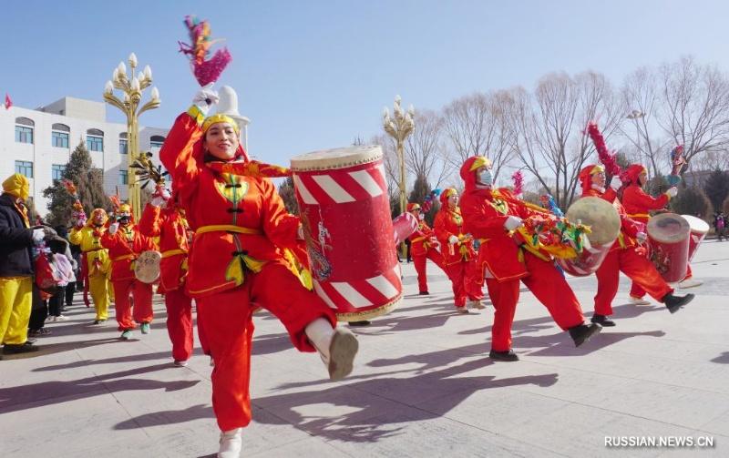 В Китае встречают праздник Фонарей
