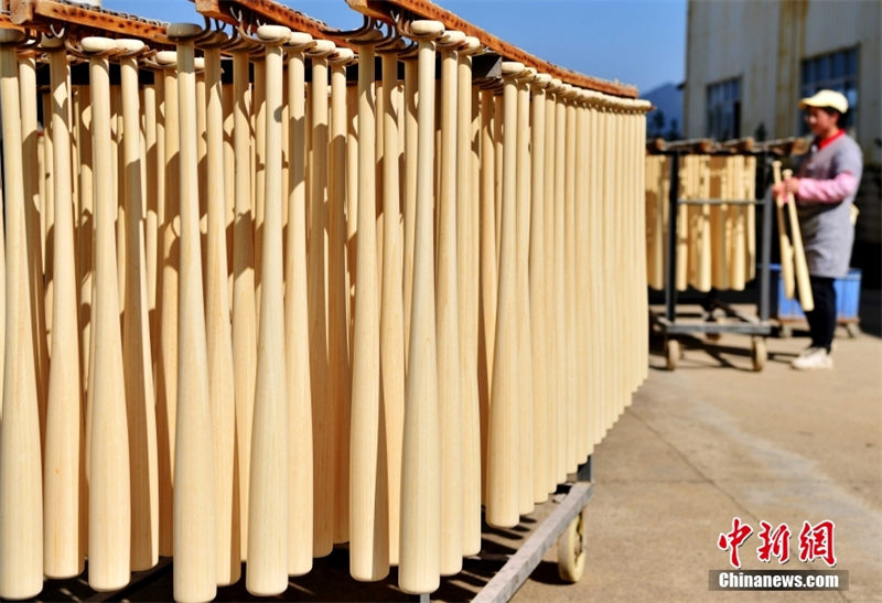 Производство инвентаря для бейсбола в провинции Фуцзянь