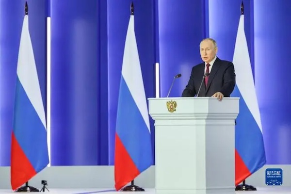Россия приостанавливает свое участие в ДСНВ -- В. Путин