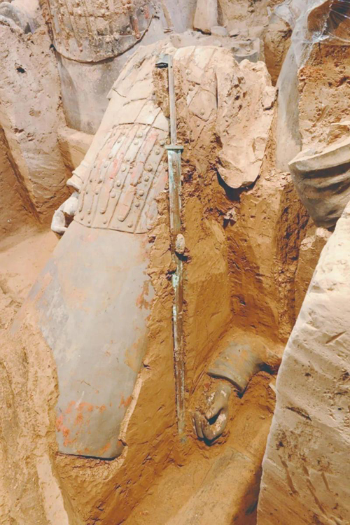 Новые важные открытия были сделаны в погребальной яме комплекса Цинь Шихуана в провинции Шэньси