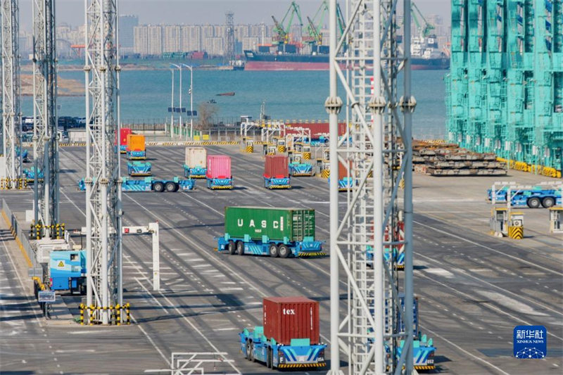 Интеллектуальная модернизация порта Тяньцзинь
