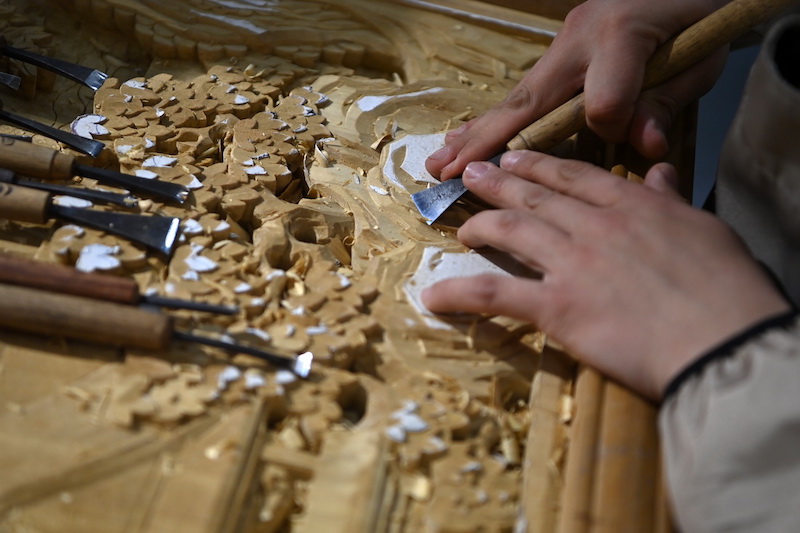 Невероятные работы мастера резьбы по дереву из провинции Шаньси