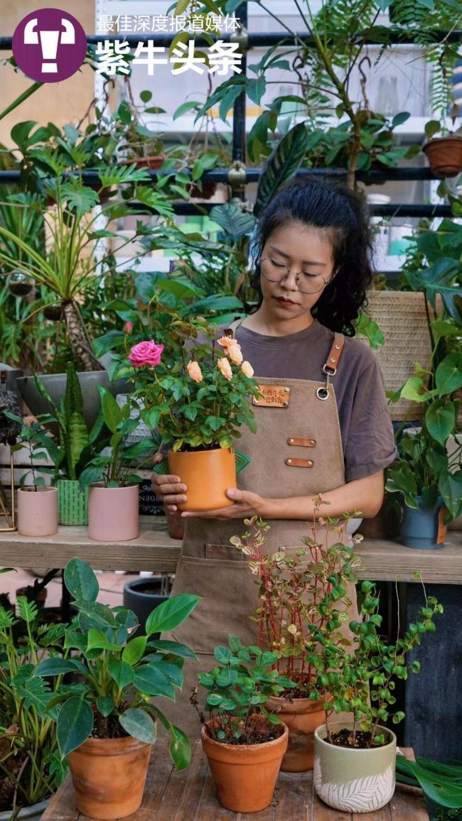 Китаянка популяризирует знания о растениях в соцсети