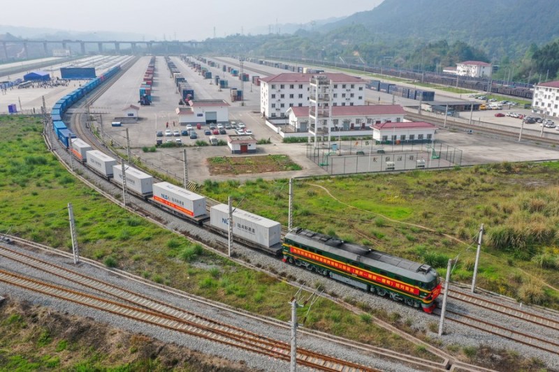 Открылся новый маршрут мультимодальных железнодорожно-автомобильных перевозок в рамках Нового международного сухопутно-морского торгового коридора
