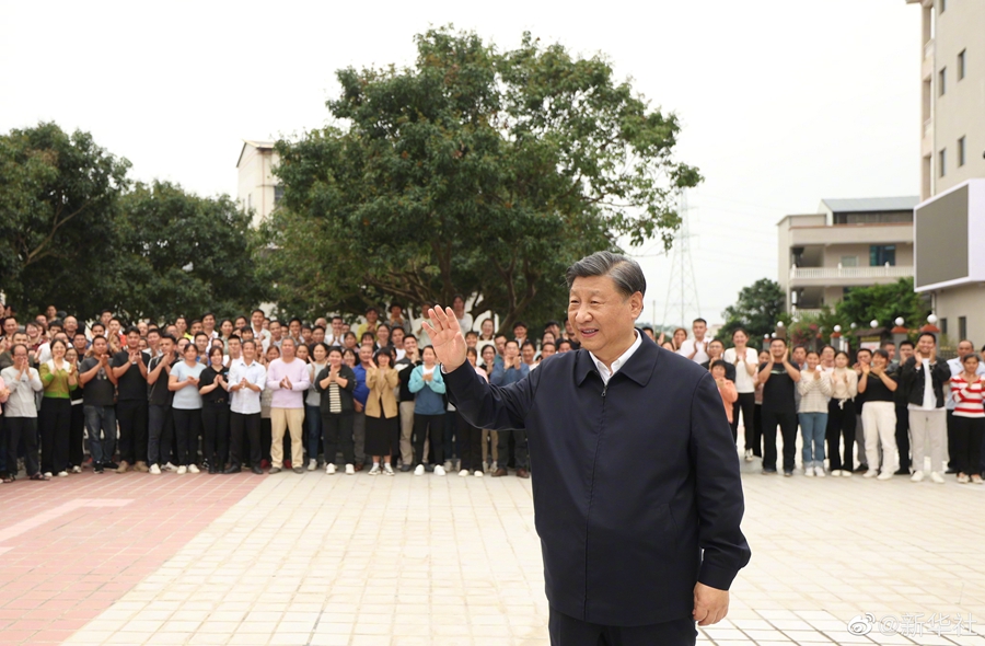 Си Цзиньпин проинспектировал южно-китайский город Маомин