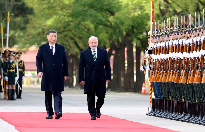 Си Цзиньпин и президент Бразилии наметили план дальнейшего развития китайско-бразильских отношений