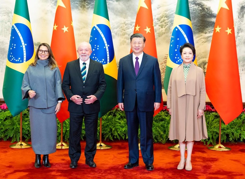 Си Цзиньпин и президент Бразилии наметили план дальнейшего развития китайско-бразильских отношений