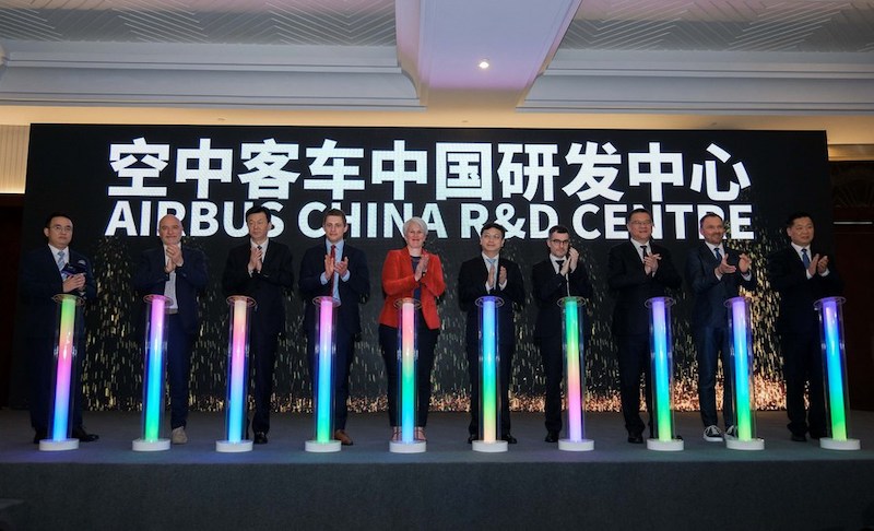 Airbus запустил центр НИОКР в восточно-китайском городе Сучжоу