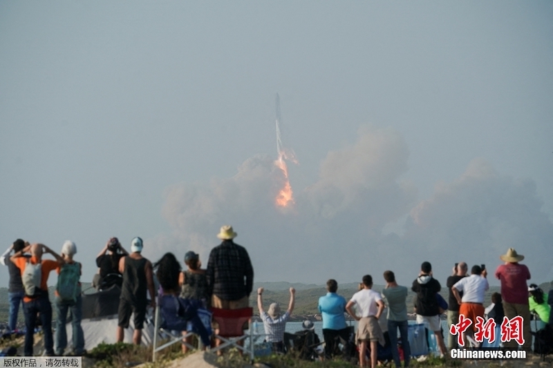 Ракета Starship компании SpaceX взорвалась после запуска в ходе первого пробного полета
