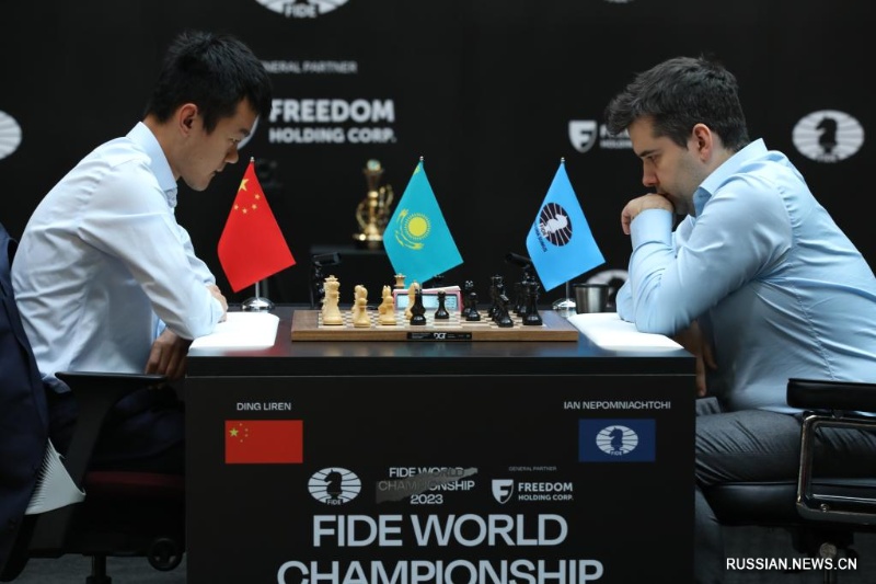 Дин Лижэнь победил Я. Непомнящего и стал первым китайским чемпионом мира по шахматам среди мужчин