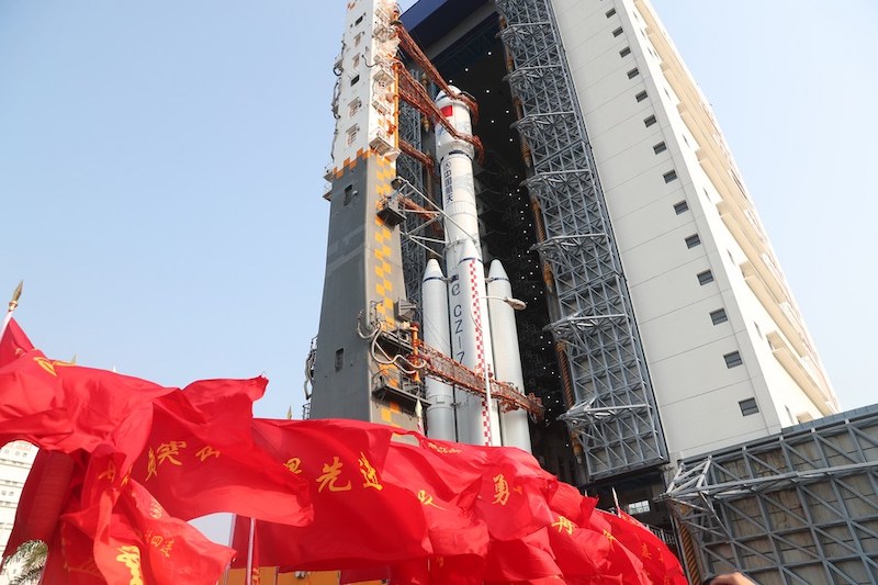Китай готовится к запуску грузового космического корабля "Тяньчжоу-6"