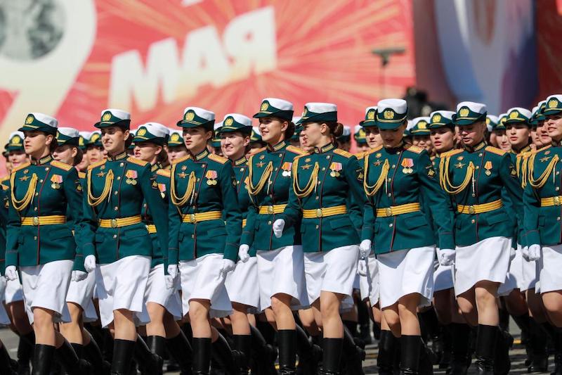 В Москве прошел парад в ознаменование 78-й годовщины победы в Великой Отечественной войне