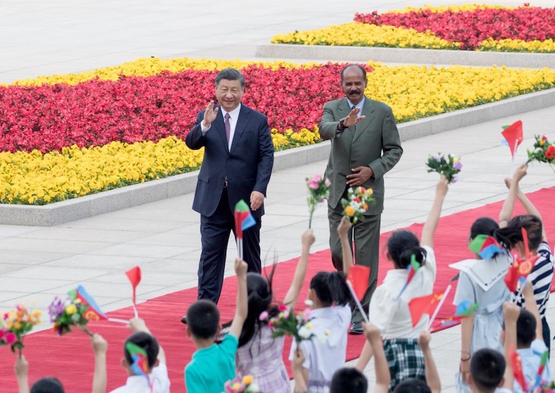 Си Цзиньпин провел переговоры с президентом Эритреи