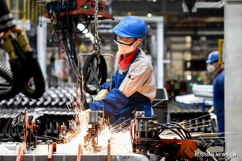 Объем промышленного производства в Китае вырос на 5,6 проц. в апреле 2023 года