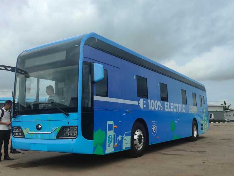 Китайская компания Yutong запустила первые электробусы в Нигерии