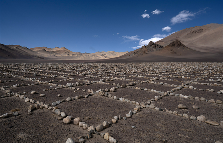«Тибетский Стоунхендж»: ветрозащитная и почвозакрепляющая зона в округе Нгари