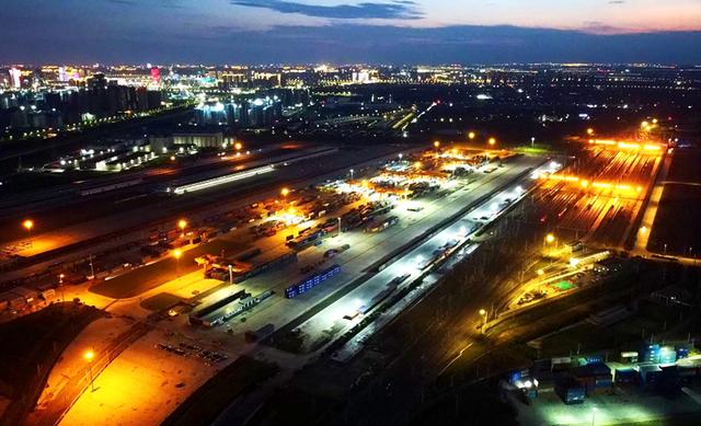 Станция Международного порта Сиань стала крупнейшим международным логистическим узлом на северо-западе Китая