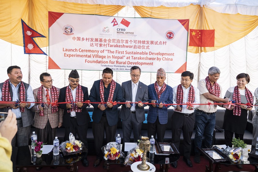 В Непале открылась первая демонстрационная деревня устойчивого развития, созданная при поддержке Китая