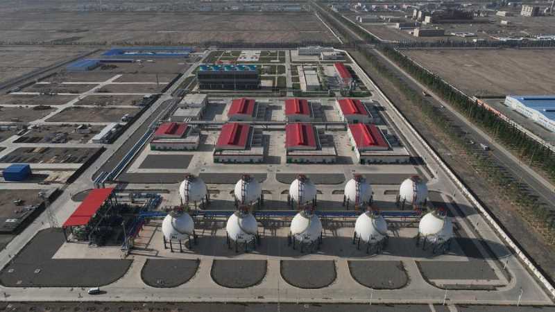 В Синьцзяне введена в эксплуатацию крупная фабрика по производству водорода