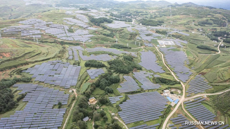 Индустрия новой энергетики пров. Гуйчжоу на юге Китая демонстрирует устойчивое развитие