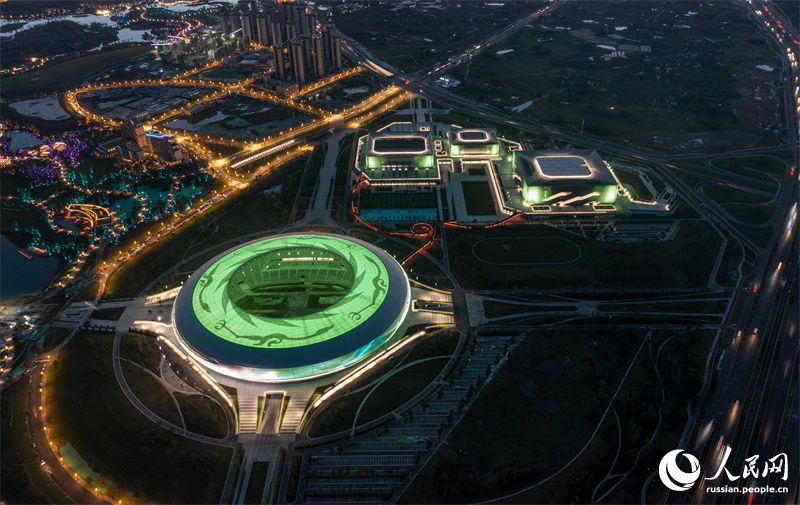 Главный стадион летней Универсиады в Чэнду – спортивный парк Дунъаньху