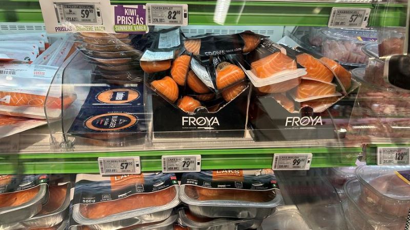 Экспорт норвежского лосося в Китай в июле вырос на 90 проц.