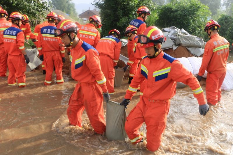 В китайской провинции Хэйлунцзян выделили средства для оказания помощи пострадавшим от наводнения районам