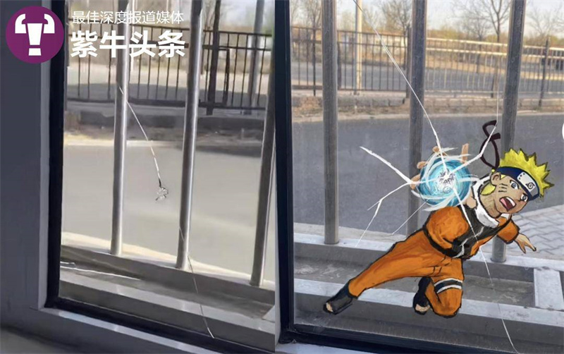 Китаянка «лечит» поврежденные места на улицах милейшими картинами