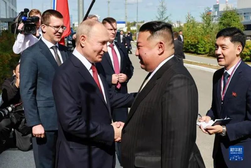 В. Путин и Ким Чен Ын провели переговоры на Дальнем Востоке