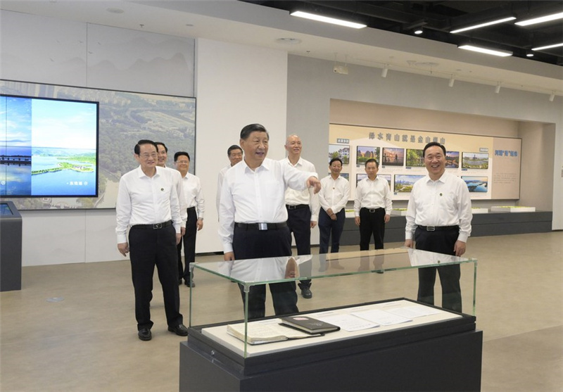 Си Цзиньпин посетил с инспекцией восточный город Шаосин