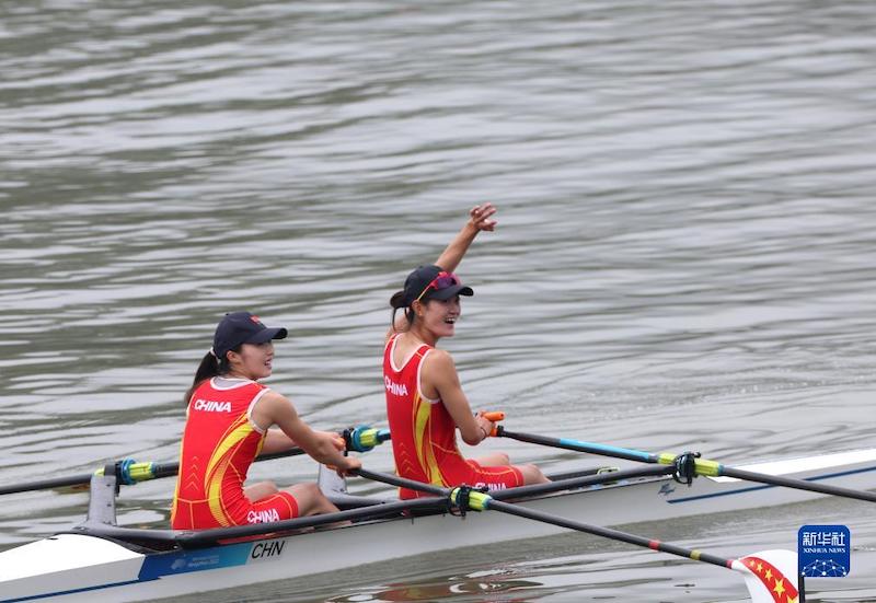 Китай завоевал золото в финале соревнований по гребле среди женщин - первую золотую медаль в рамках 19-х Азиатских игр в Ханчжоу