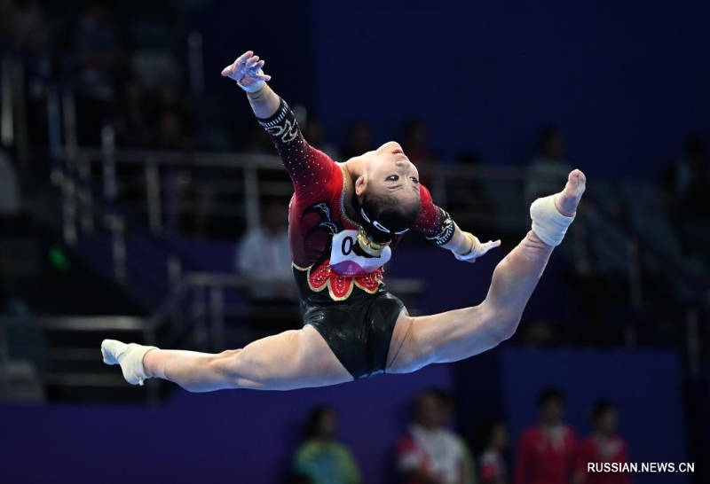 Азиада в Ханчжоу: китайские гимнастки в 13-й раз подряд выиграли многоборье