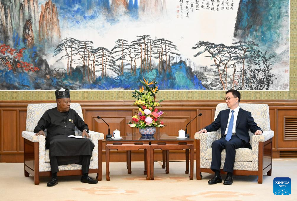 Зампредседателя КНР Хань Чжэн встретился с вице-президентом Нигерии