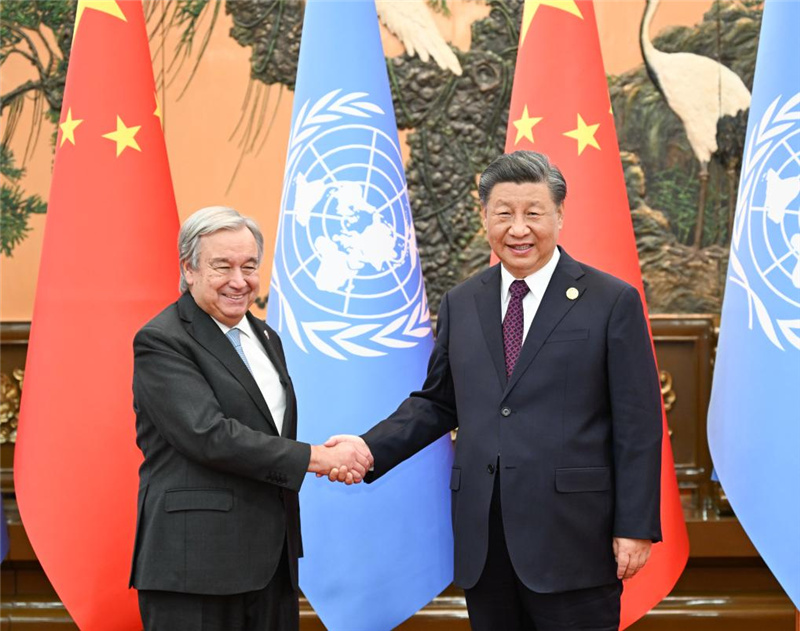 Си Цзиньпин встретился с генеральным секретарем ООН