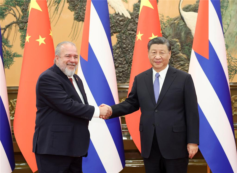 Си Цзиньпин встретился с премьер-министром Кубы