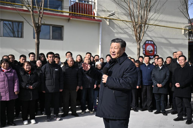 Си Цзиньпин проинспектировал восстановительные работы после наводнений в Пекине и провинции Хэбэй