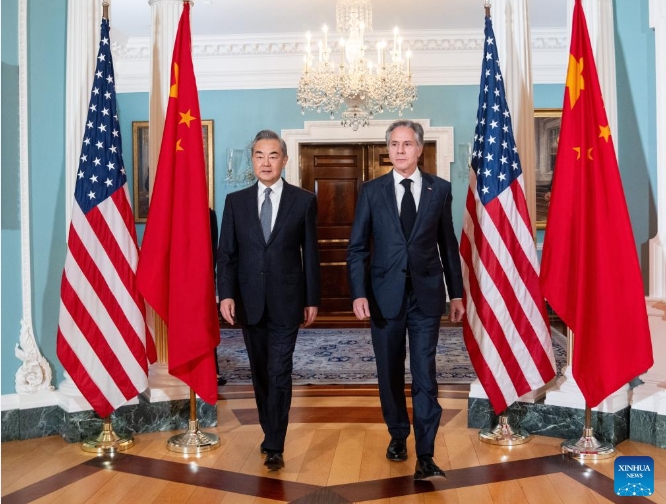 Глава МИД КНР и госсекретарь США провели первый день переговоров