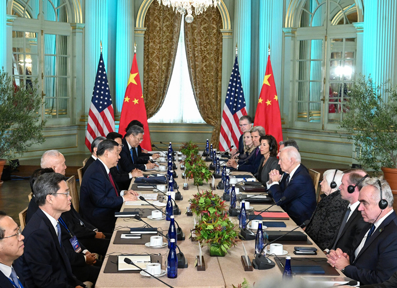 Си Цзиньпин выразил твердую уверенность в блестящем будущем китайско-американских отношений