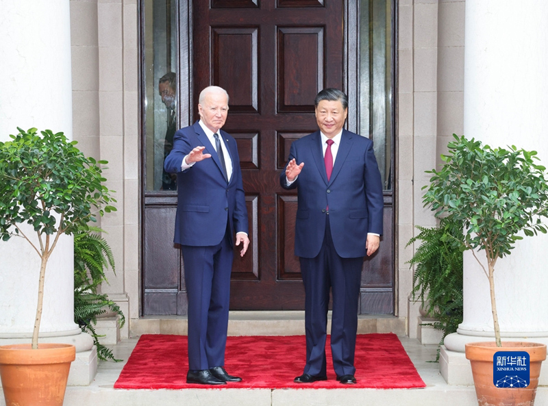 Председатель КНР Си Цзиньпин провел встречу с Президентом США Джо Байденом