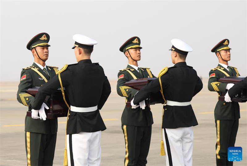 Китай и РК провели церемонию передачи останков китайских солдат, погибших в ходе Корейской войны