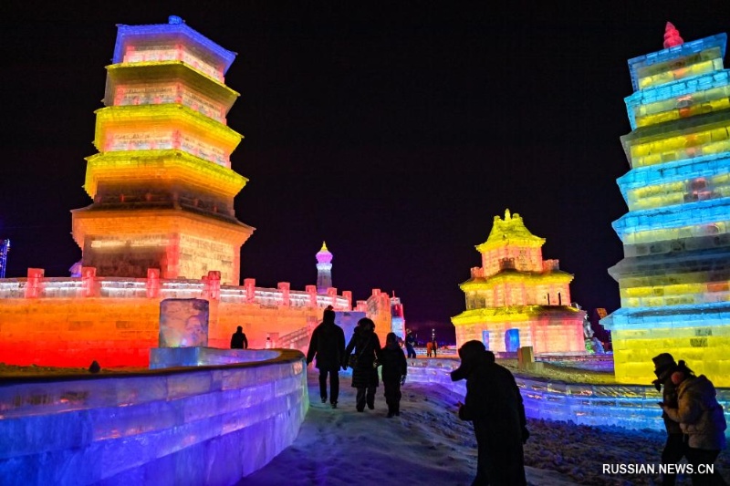 В Чанчуне открылся 27-й фестиваль льда и снега