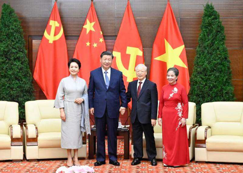 Си Цзиньпин назвал свой государственный визит во Вьетнам успешной кульминацией дипломатических усилий Китая в 2023 году